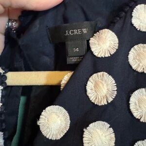 J crew navy dress size 14